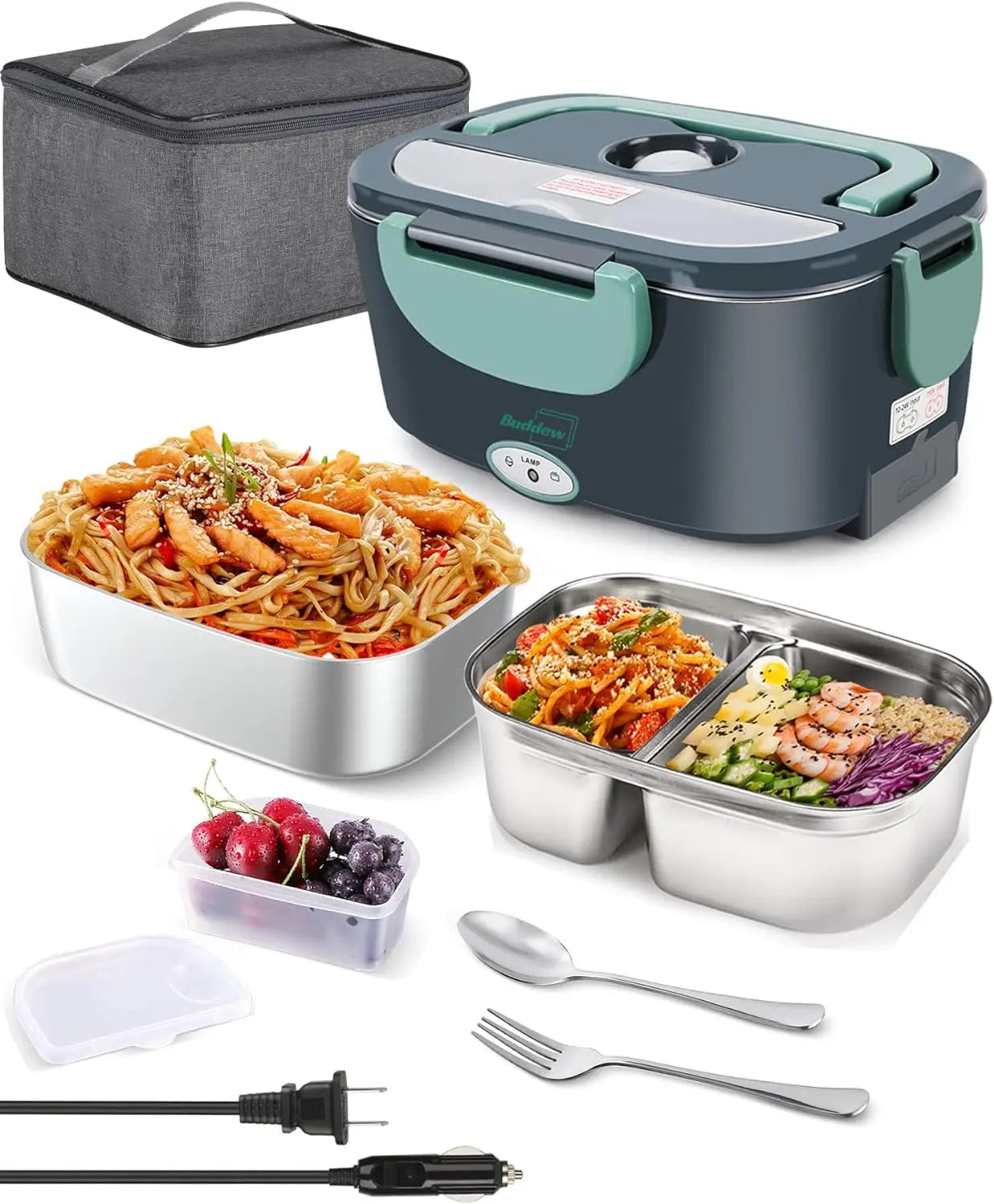 Electric Lunch Box 80W Food Heater Adults