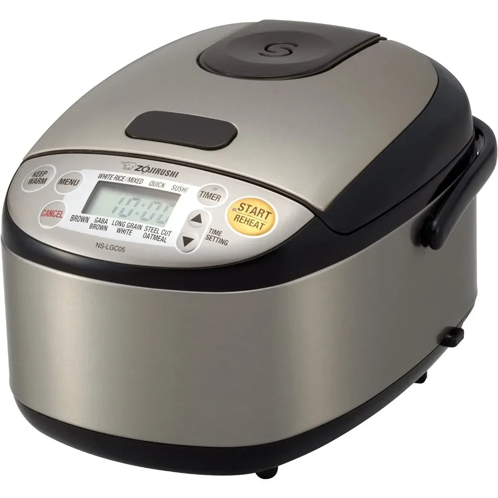 Rice Cooker & Warmer 3-Cups (uncooked) Stainless