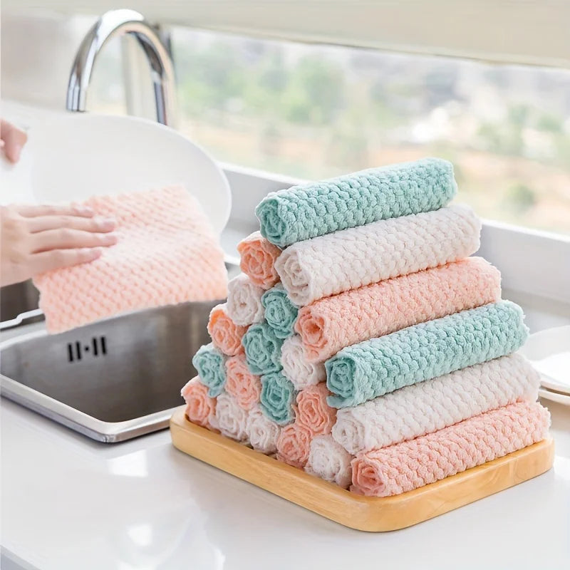20Pcs/Pack Thickened Cleaning Cloths Wiping Rag