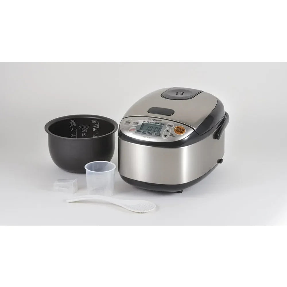 Rice Cooker & Warmer 3-Cups (uncooked) Stainless