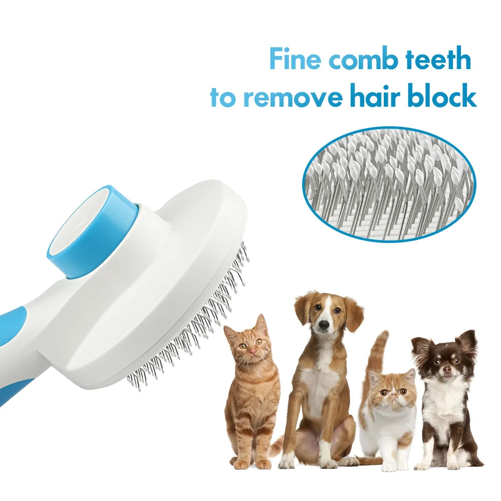 MASBRILL Cat Comb Removes Hairs Soft Massaging