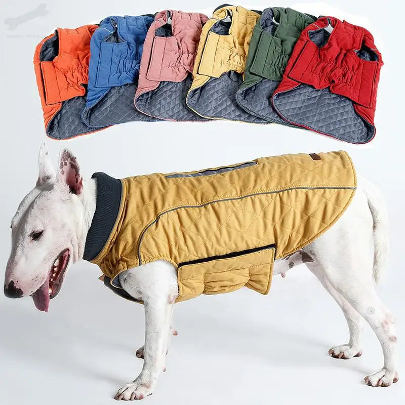 Winter Dog Clothes French Bulldog Warm Jacket