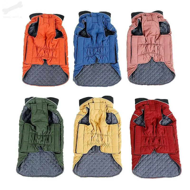 Winter Dog Clothes French Bulldog Warm Jacket