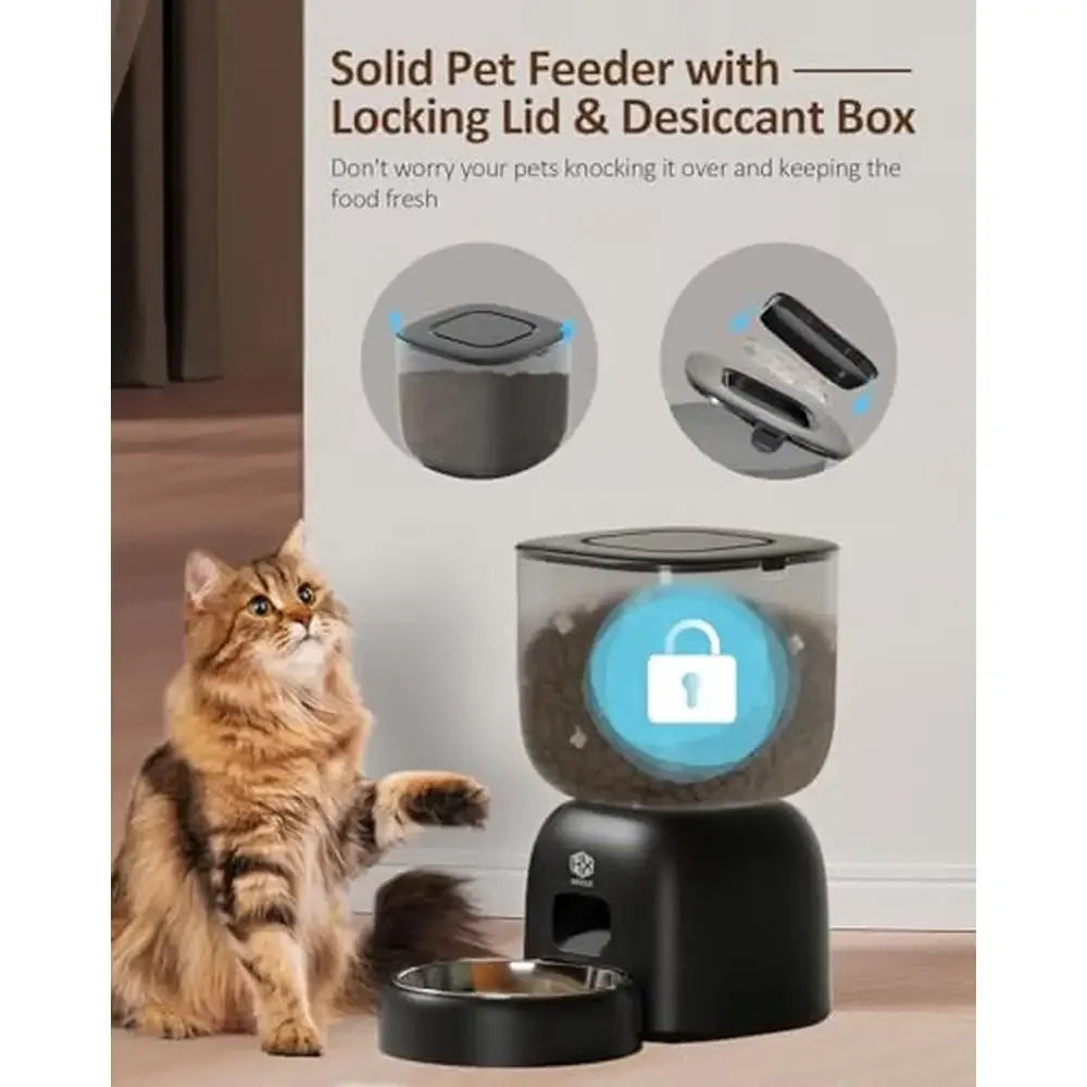 Automatic Pet Feeder Water Dispenser Set Timer