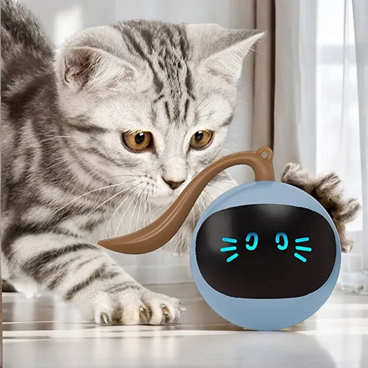 Smart Cat Toy Rechargeable Rotation Ball  Fun