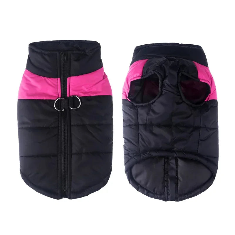 Big Dog Clothes Winter Warm Jacket Waterproof