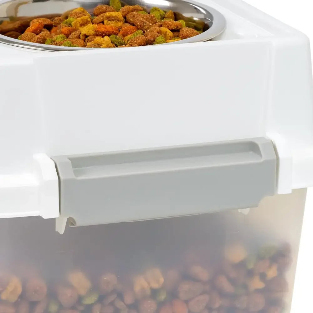 Airtight Pet Food Container Treat Box Bowls