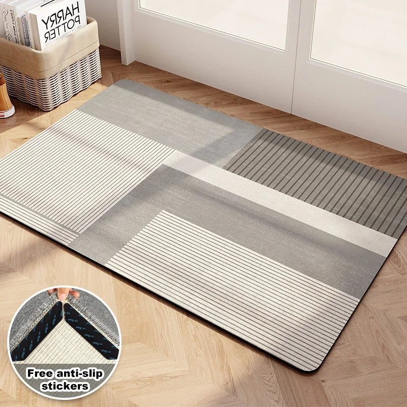 Absorbent Kitchen Rug Long Kitchen Rug Washable