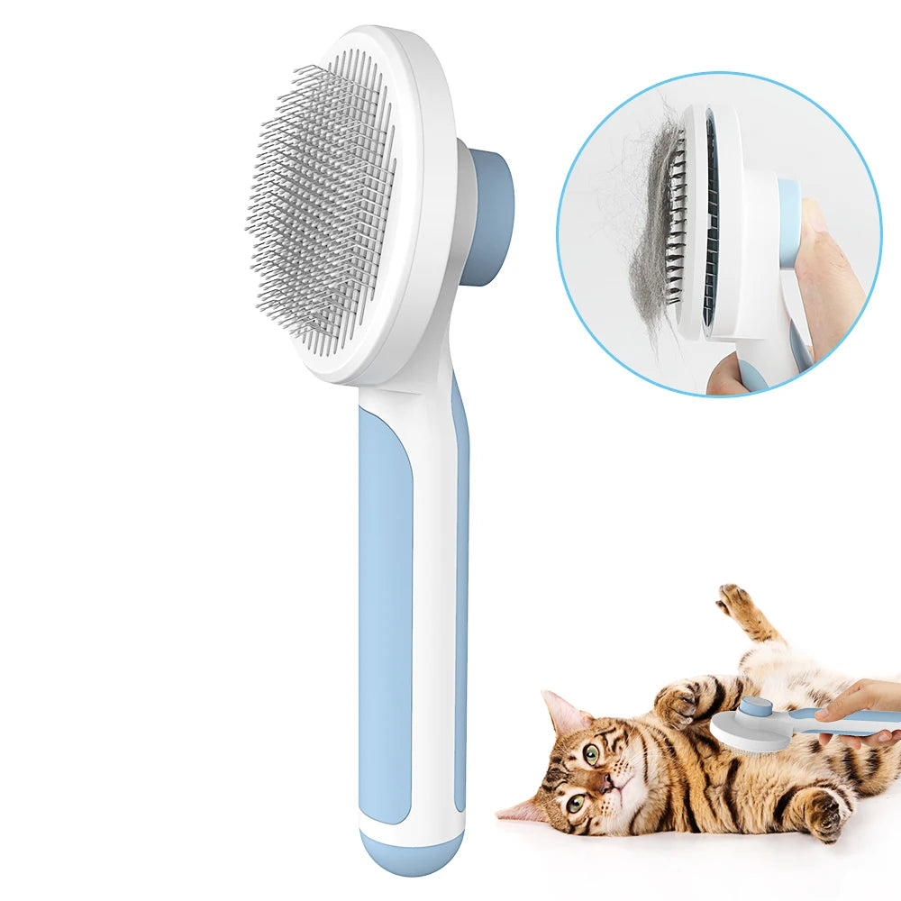 MASBRILL Cat Comb Removes Hairs Soft Massaging