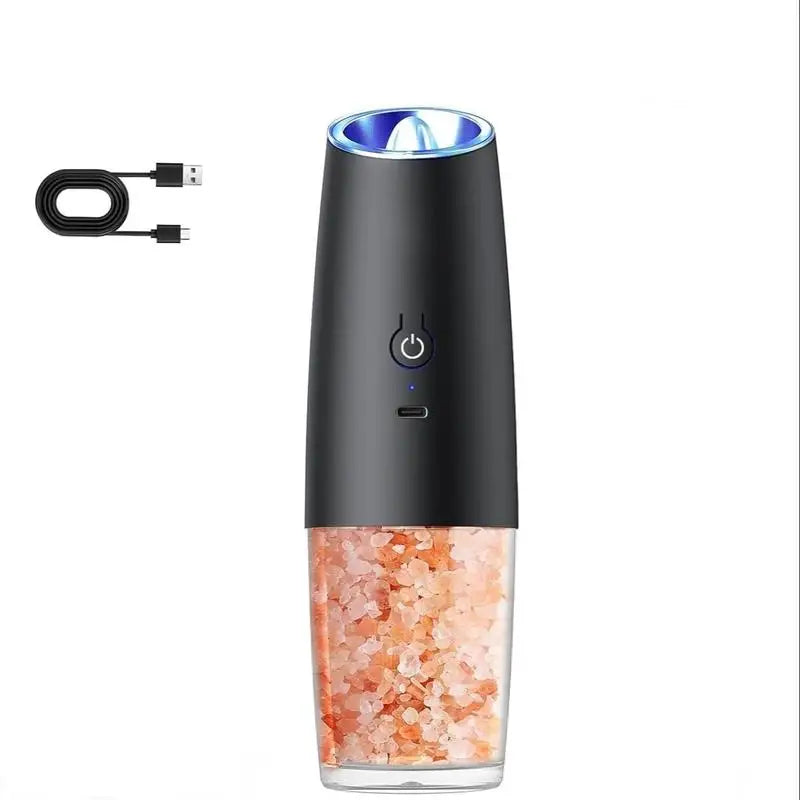 Rechargeable Salt & Pepper Grinder, Type-C Charging