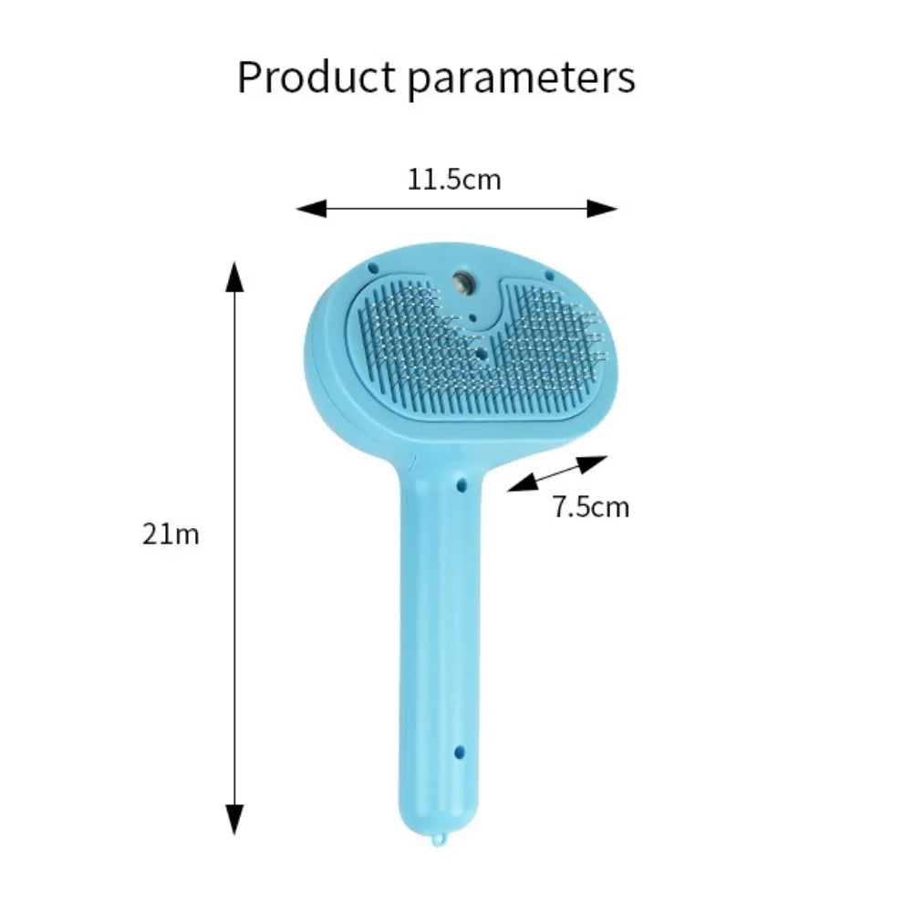 Spray Cat Hair Brush for Detangling Comb