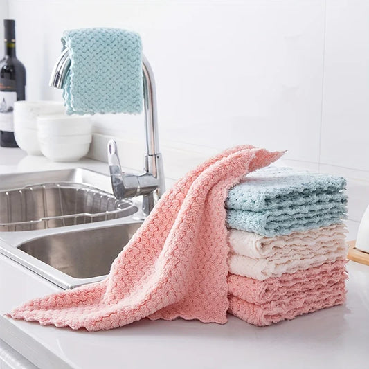 20Pcs/Pack Thickened Cleaning Cloths Wiping Rag