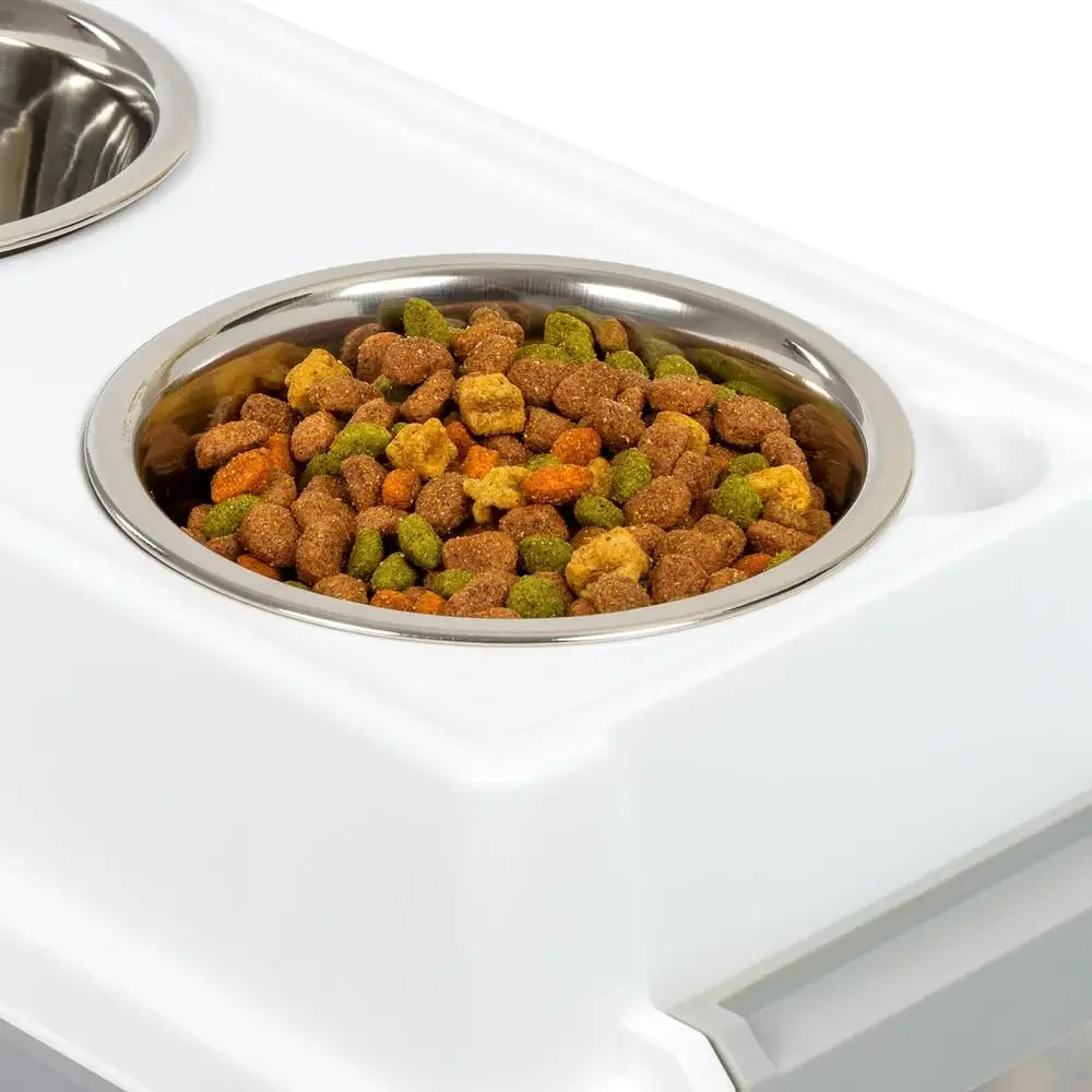 Airtight Pet Food Container Treat Box Bowls