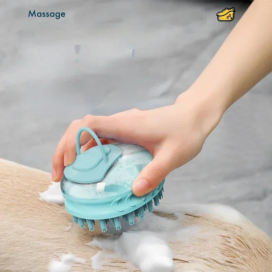 Dog Washing Massage Silicone  For Bath Shampoo