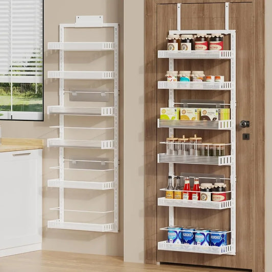 6-Tier Over The Door Pantry Organizer Rack