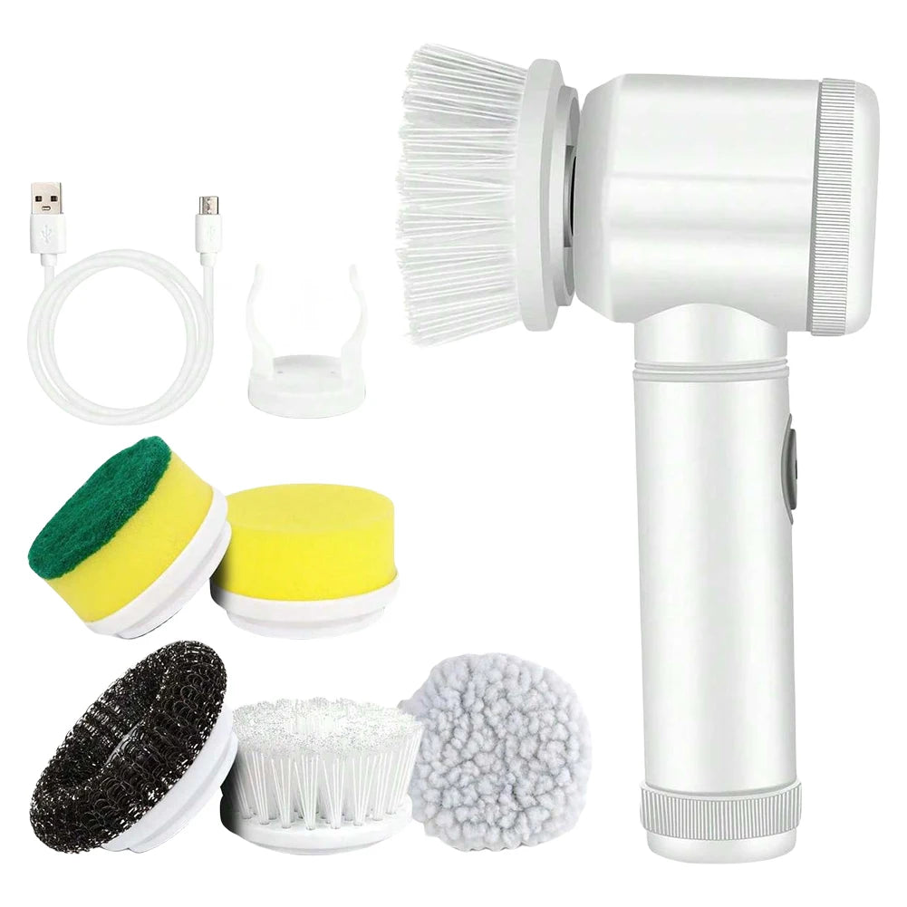 Spin Scrubber Bathroom Cleaning Brush Replaceable Heads