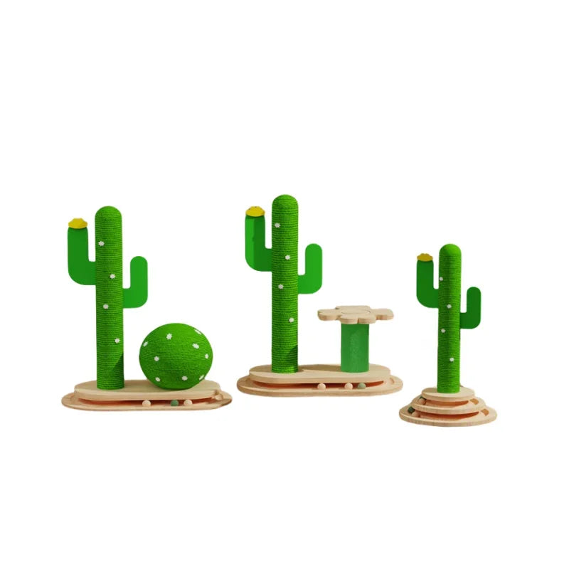 Cactus Ball Grab Pillar Cat Scratching Toy