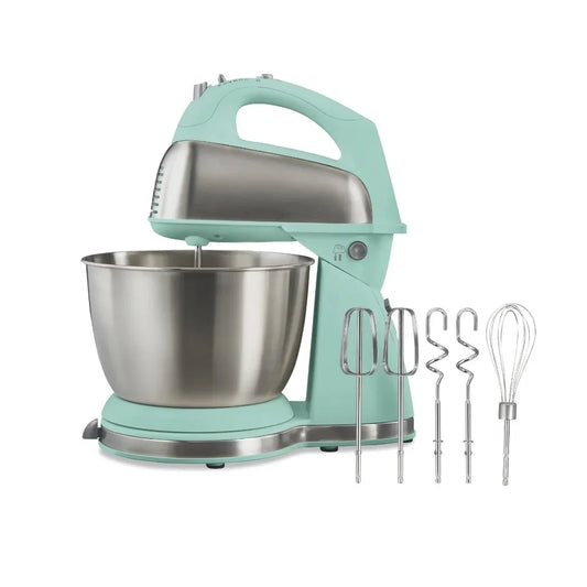 Classic Stand Hand Mixer, 4 Quart Steel Bowl