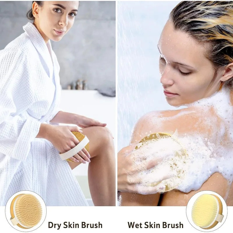 Shower Brush Wet Dry Brushing, Dr Cellulite