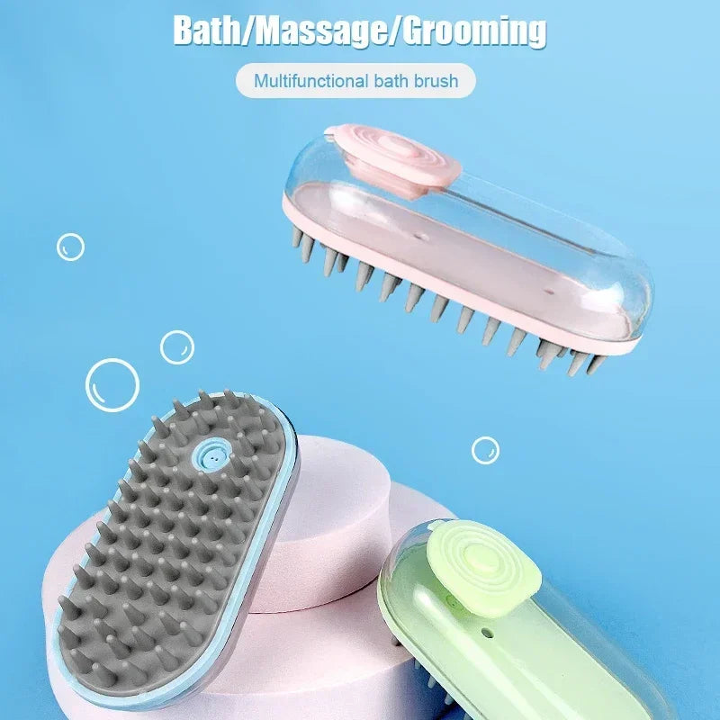 Shampoo Brush For Dog Bath Soothing Massage