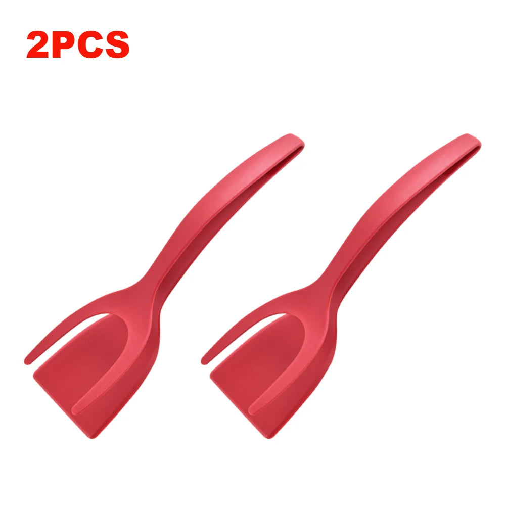 Flip Spatula Tongs Non Stick Cooking Utensil