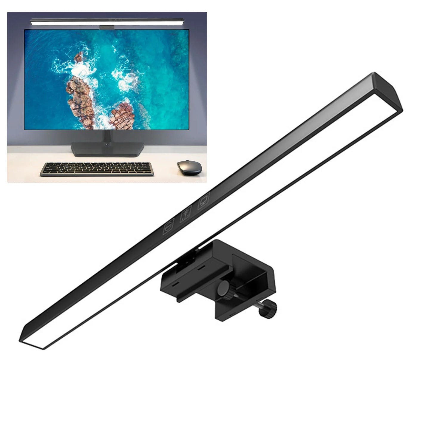 Stepless Dimming Led Desk Lamp Computer Monitor