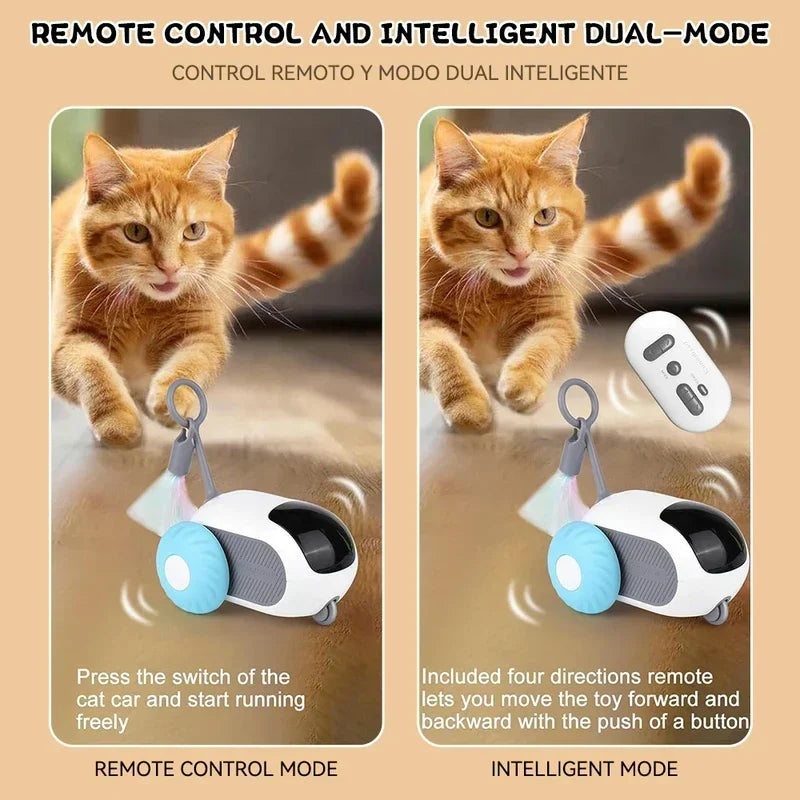 Cat Car Toy Automatic Moving Remote Ball