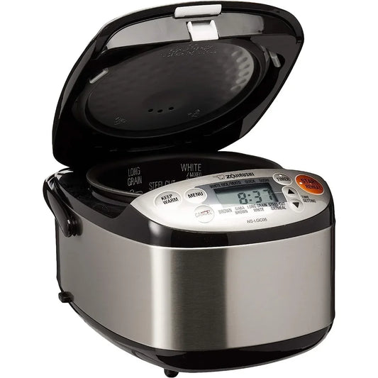 Rice Cooker & Warmer 3-Cups (uncooked) Stainless