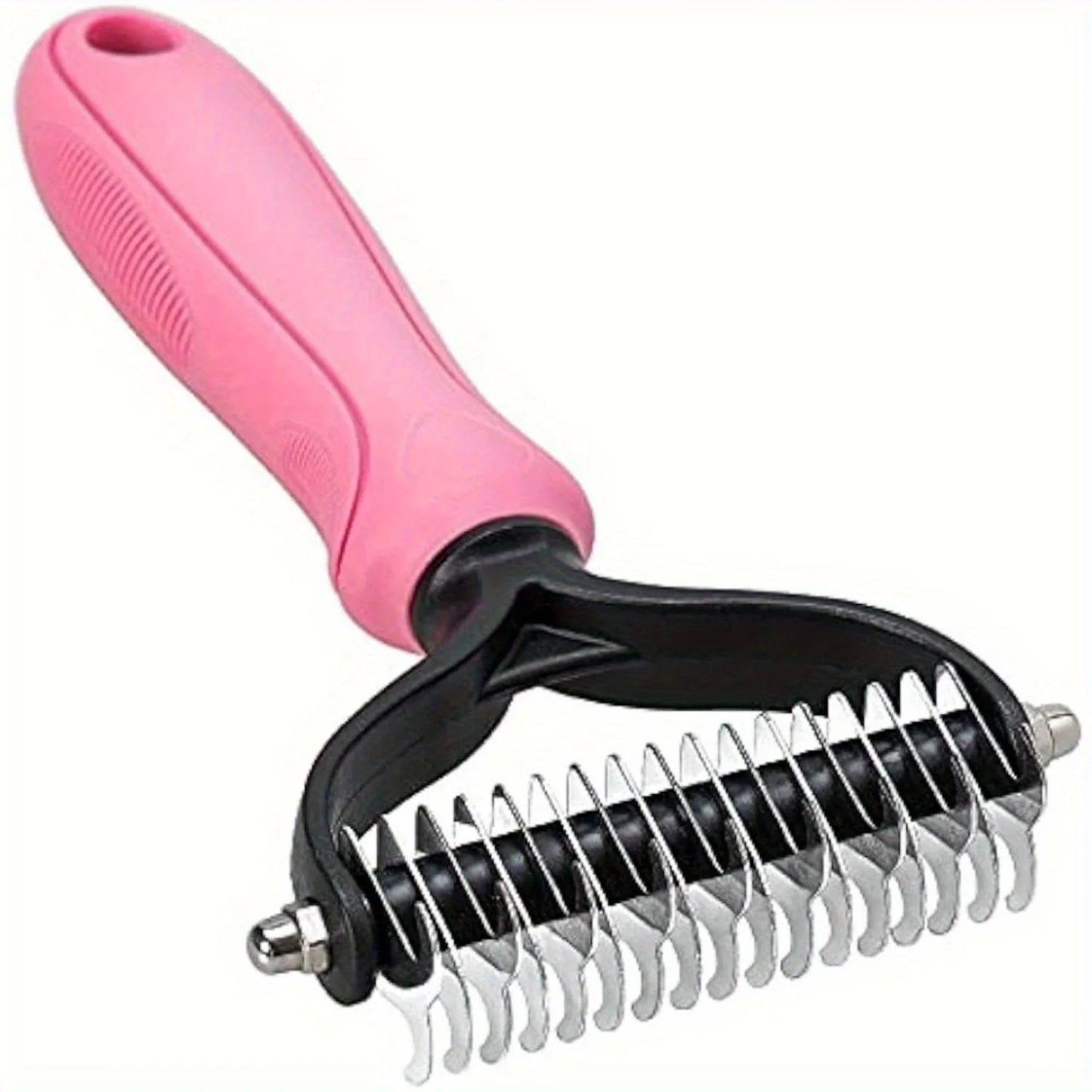 Undercoat Rake Dogs, 2 Side Brush Deshedding Dematting