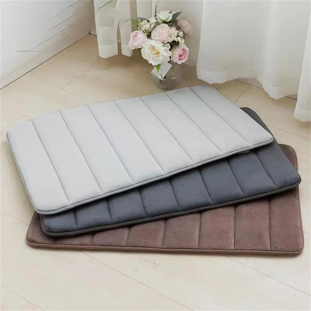 Super Absorbent Bath Mat Shower Rug Foam