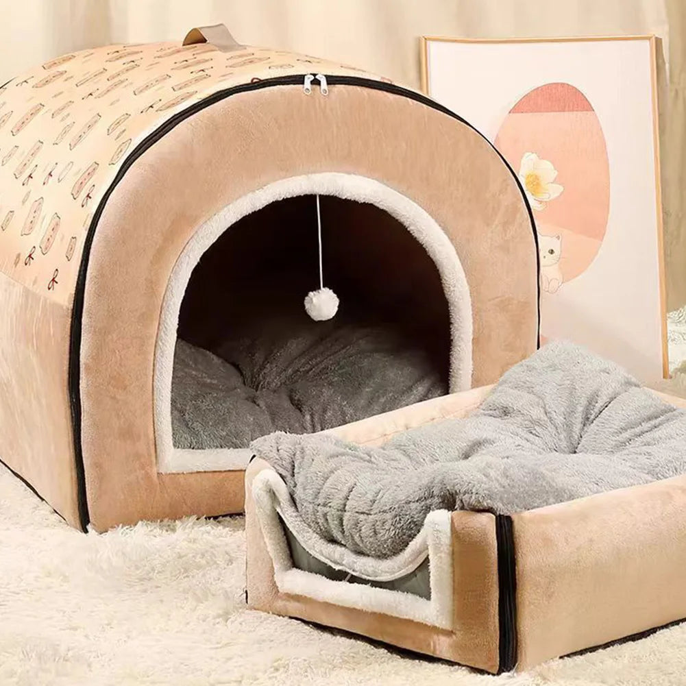 Detachable Soft Cat House