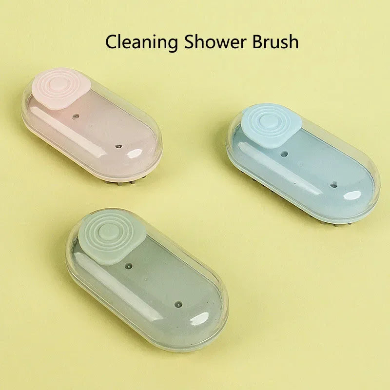 Dog Bath Brush Soothe Massage  Shampoo Dispenser