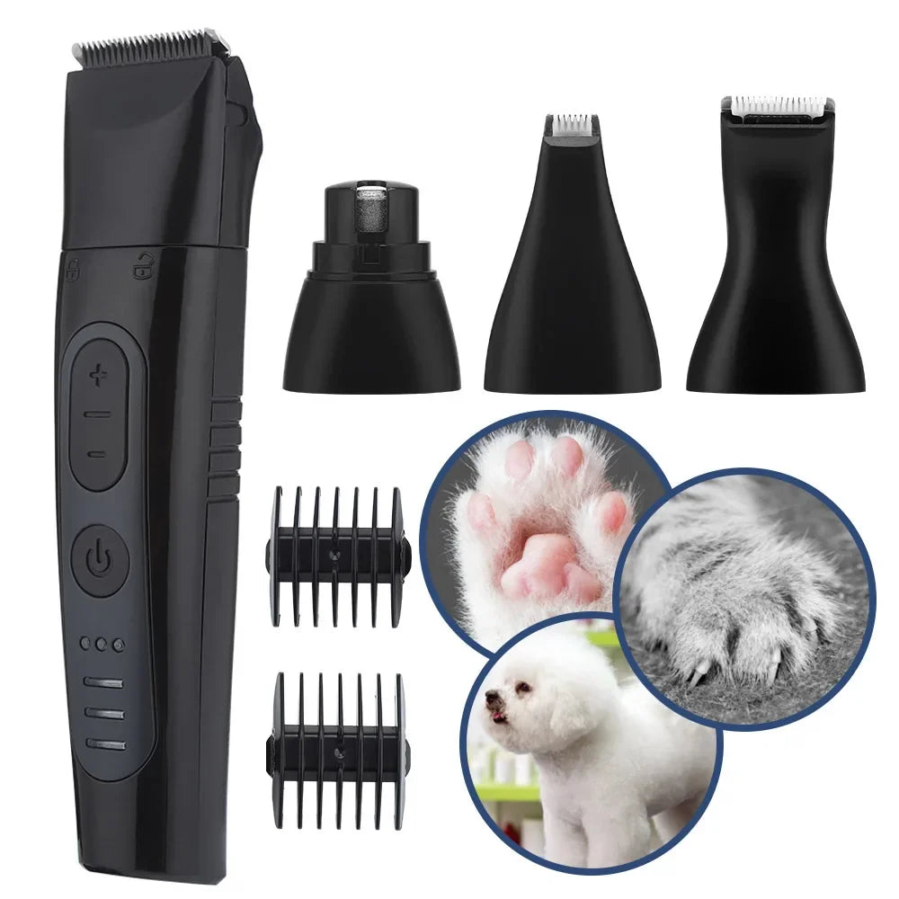 4 in 1 Cat Hair Remover Electric Hair Clipper