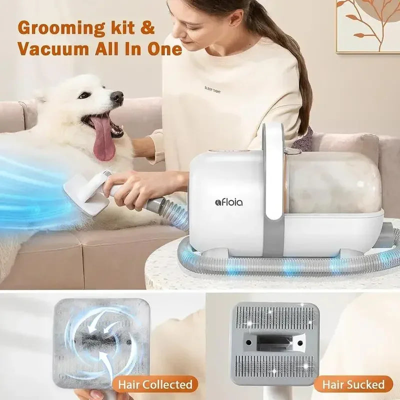 Dog Grooming Kit, Vacuum Clippers Hair Remover