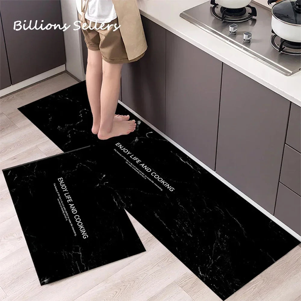 Kitchen Mat Bathroom Carpet Floor Mat Washable