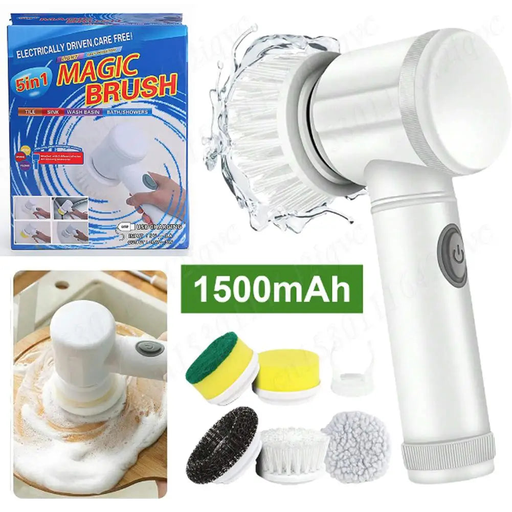 Spin Scrubber Bathroom Cleaning Brush Replaceable Heads