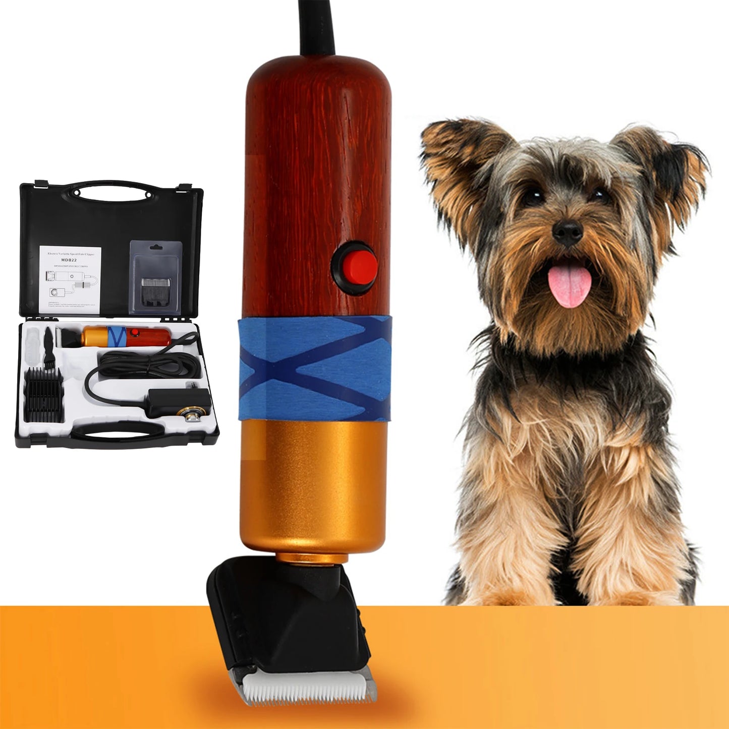 Hair Clipper Low Noise  Electric For Dogs