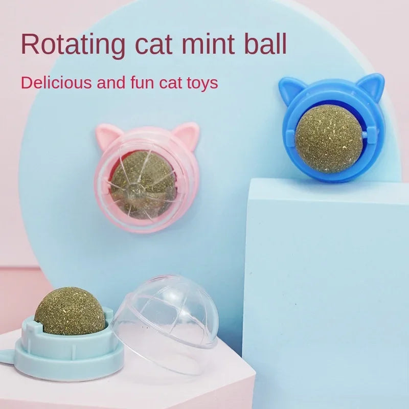 Catnip Stick-on Treats Removes Hair Balls