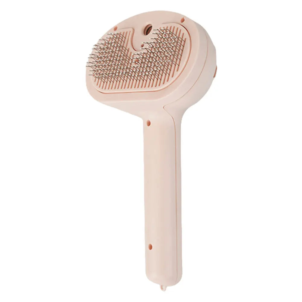 Cat Hair Brush with Release Button Massage Grooming