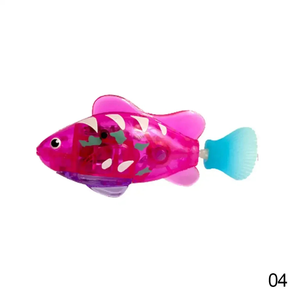 Cat Interactive Electric Fish Toy LED Light