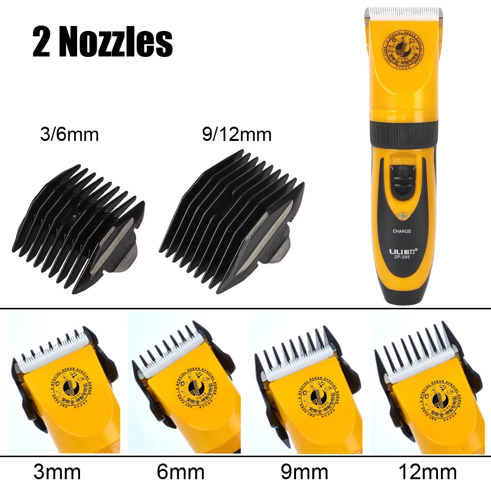 Ceramic Blade Haircut Trimmer Shaver Set Electric