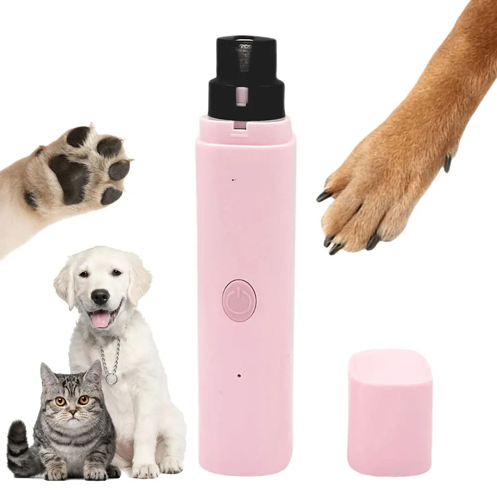 Electric Dog Nail Trimmers with LED Light