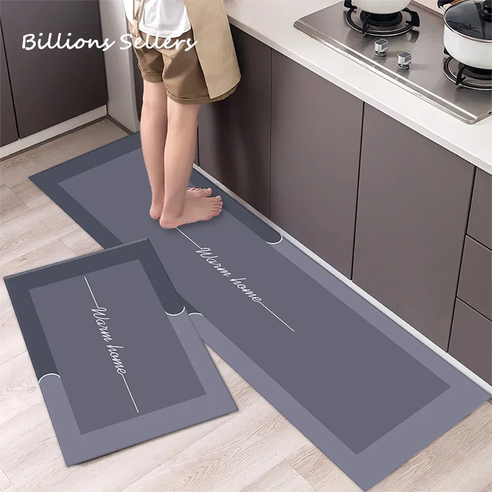 Kitchen Mat Bathroom Carpet Floor Mat Washable