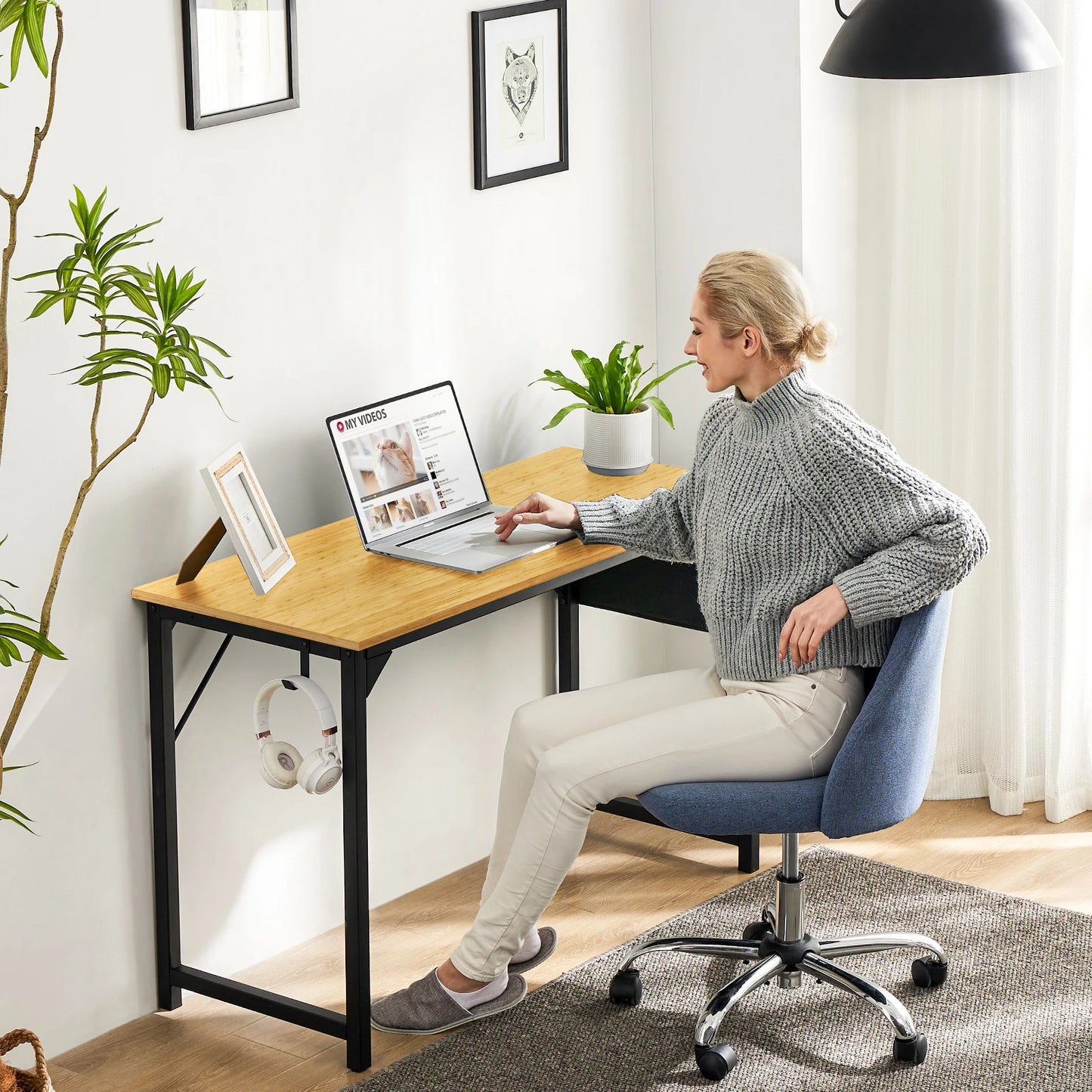 Computer Desk Writing Study Office Gaming Table