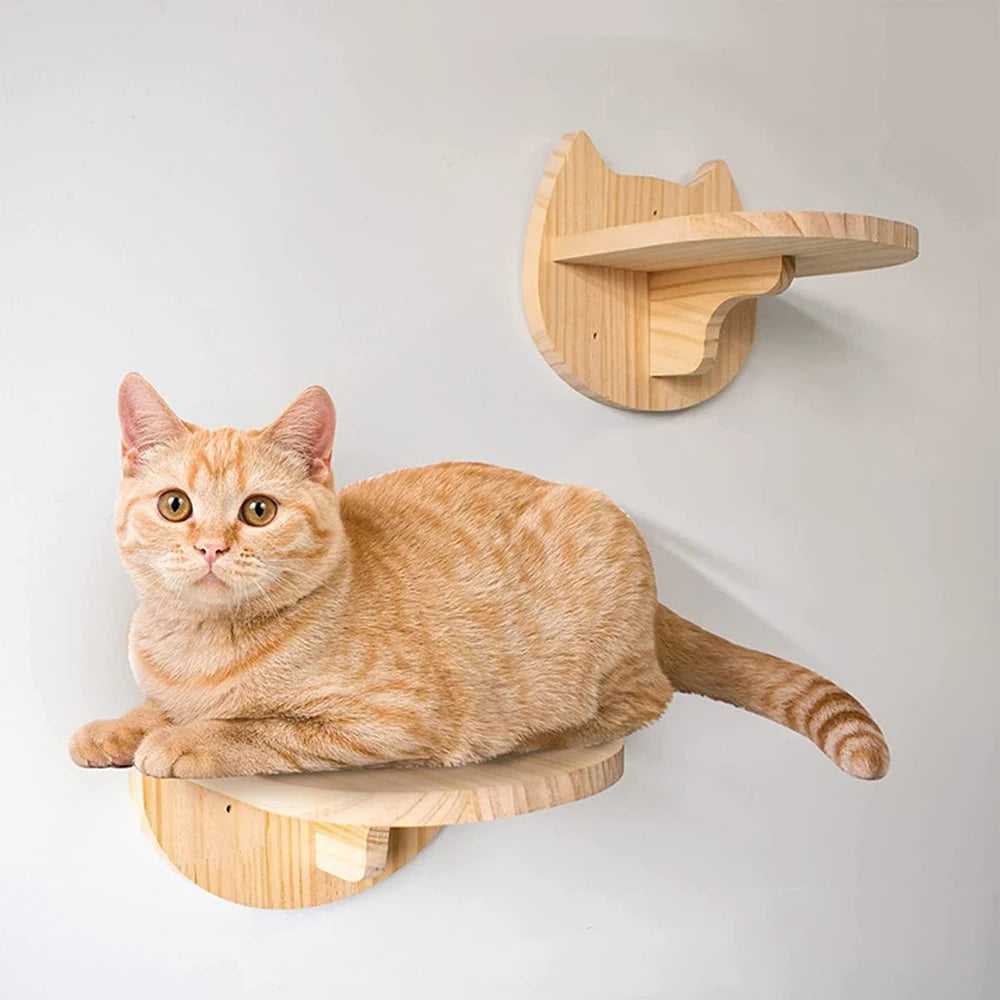 Cat Wall Mounted Four Step Scratching Post