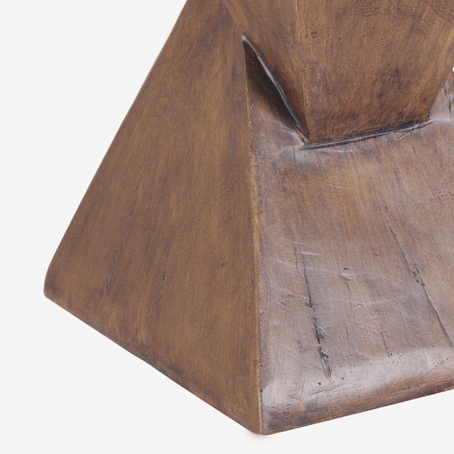 Lightweight Accent Table, Modern Geometry Side Table
