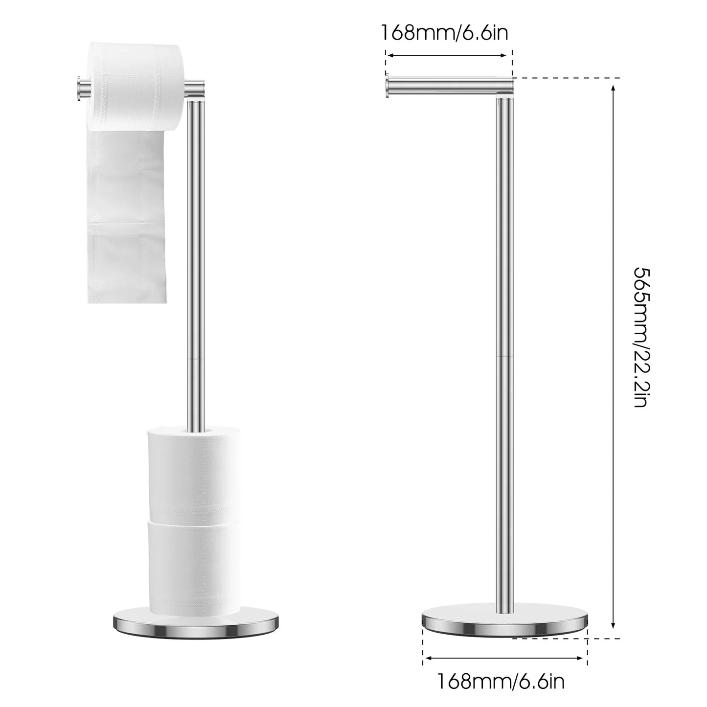 Freestanding Paper Towel Holders Stainless Steel