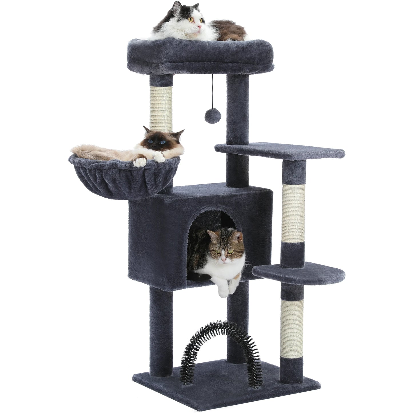 Cat Tree House Perch Hammock Scratching Posts