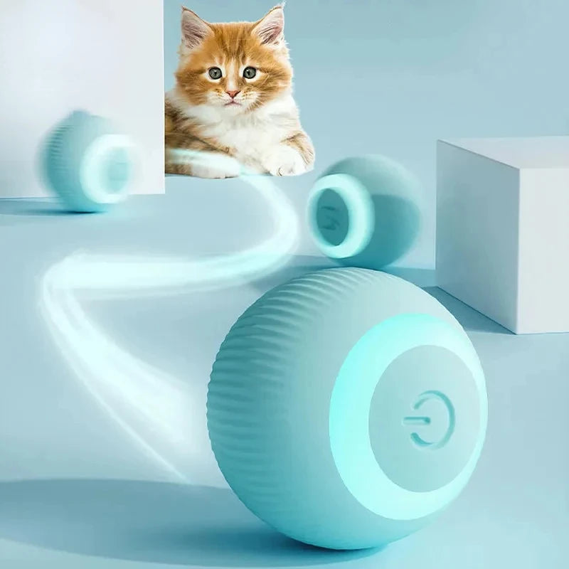 Ball Cat Toys  Automatic  Rolling Magic Ball