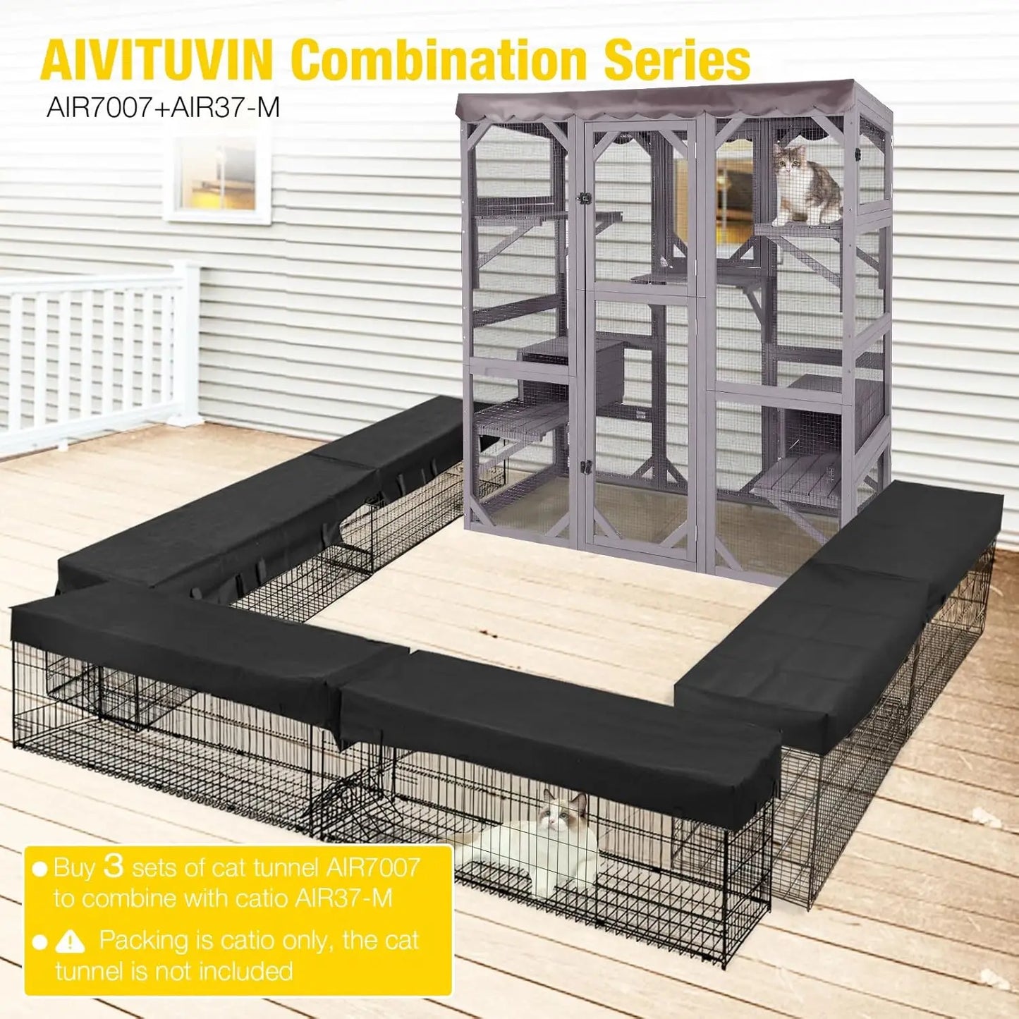 Catio Enclosure House for Cats Walk in Cage